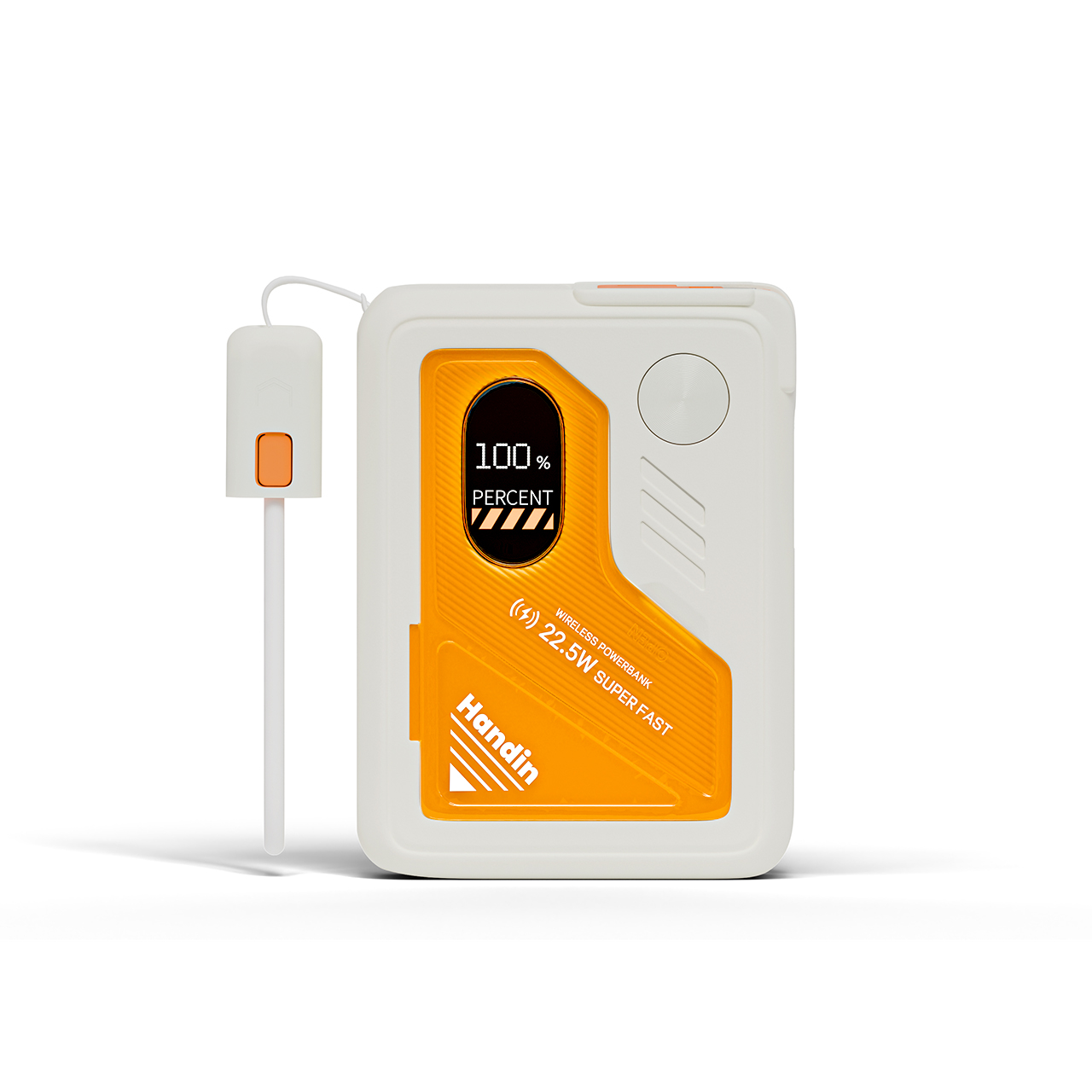 CCC Handin 5-in-1 Magnetic Power Bank: Total Wireless Station 30,000mAh Capacity | 22.5W Fast Charging